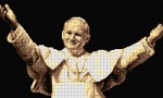 Kanwa z nadrukiem Papież Jan Paweł II