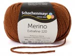 Włóczka Merino Extrafine 120 - czekoladowy