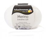 Włóczka Merino Extrafine 120 - biały