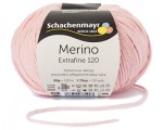 Włóczka Merino Extrafine 120 - pudrowy róż