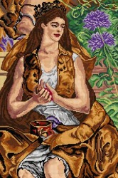 Kanwa z nadrukiem Jacek Malczewski - Polonia I