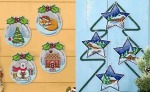Pakiet Bożonarodzeniowy - 2 zestawy do haftu liczonego krzyżykiem
