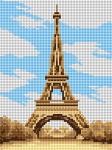 Kanwa z nadrukiem Wieża Eiffla - Paryż