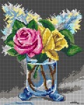 Schemat do haftu Edouard Manet - Bzy i róże