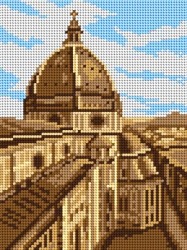 Schemat do haftu Santa Maria del Fiore Florencja