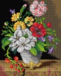 Schemat do haftu Eloise Bruyere - Wazon z kwiatami