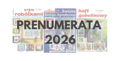 Prenumerata 2026 Kram z robótkami, Dodatek Specjalny, Haft Gobelinowy