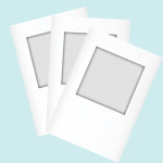 Zestaw 3 blankietów do kartek okolicznościowych