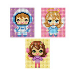 Pakiet 3 zestawów Moje Pierwsze Wyszywanie: Bajkowe postacie