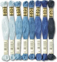 Muliny DMC do Chrystus w koronie cierniowej