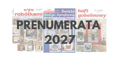 Prenumerata 2027 Kram z robótkami, Dodatek Specjalny, Haft Gobelinowy