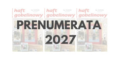 Prenumerata 2027 Haft Gobelinowy
