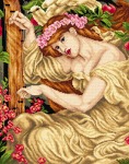 Kanwa z nadrukiem D. G Rosetti - Czar morza