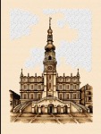 Schemat do haftu Zamość - renesansowy Ratusz