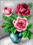 Schemat do haftu Czerwona róża