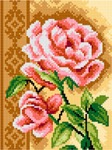 Kanwa z nadrukiem Z różanego ogrodu