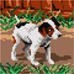 Schemat do haftu Jack Russell terier