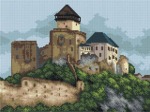 Kanwa z nadrukiem Zamek Trencin