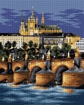 Schemat do haftu Praga - Zamek Hradczany