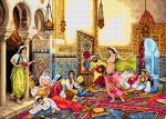 Schemat do haftu Giulio Rosati - Taniec w haremie