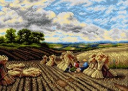 Kanwa z nadrukiem George Cole - Żniwa