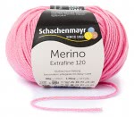 Włóczka Merino Extrafine 120 - różowy