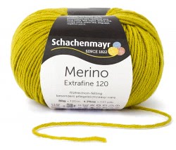 Włóczka Merino Extrafine 120 - oliwkowy