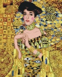 Kanwa z nadrukiem G. Klimt - Portret Adele Bloch Bauer