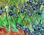 Schemat do haftu V. van Gogh Irysy
