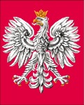 Kanwa z nadrukiem - Godło Polski