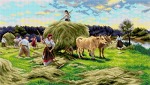 Schemat do haftu Mykola Pymonenko - Sianokosy
