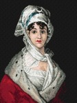 Schemat do haftu F. Goya Antonia Zarate