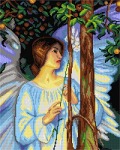 Schemat do haftu Arthur Hacker - Klasztor czy Świat?