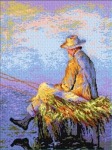 Schemat do haftu L. Wyczółkowski Rybak