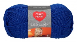 Włóczka Lisa Lurex - niebieski