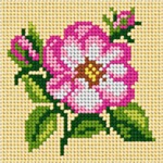Zestaw do haftu gobelinowego obrazek – Kwiat jabłoni