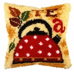 Zestaw latch - hook poduszka - Tea