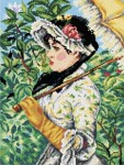 Schemat do haftu E. Manet Jeanne
