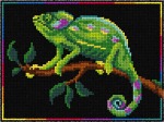 Schemat do haftu Kameleon