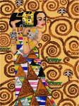 Schemat do haftu G. Klimt - Drzewo życia (fragment 1)