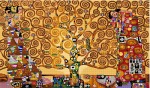 Schemat do haftu G. Klimt - Drzewo życia