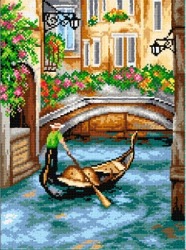 Schemat do haftu Wenecka gondola