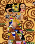 Kanwa z nadrukiem G. Klimt - Drzewo życia (fragment 3)